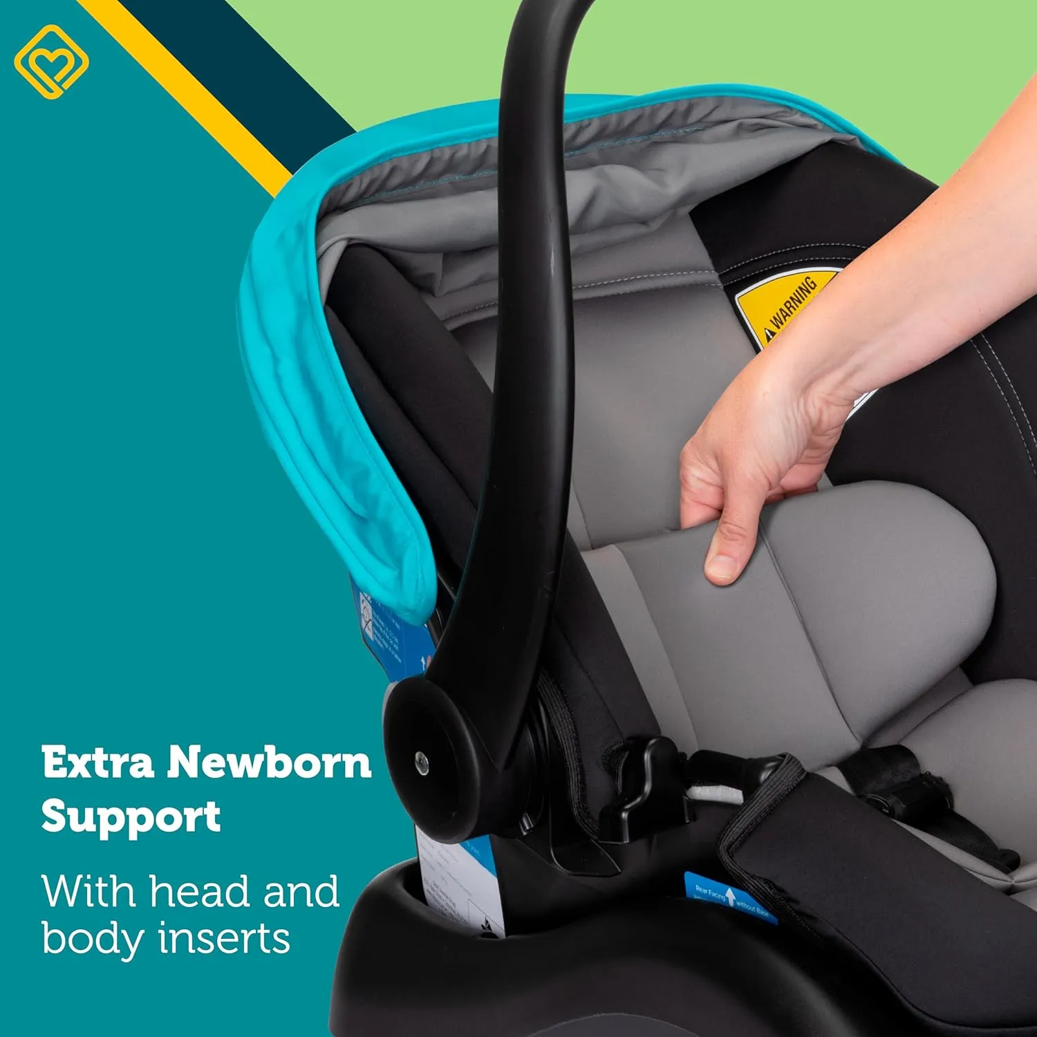 Safety 1st OnBoard FLX Infant Car Seat, Monument 4