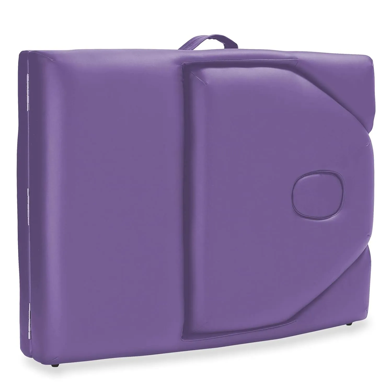 Saloniture Professional Portable Massage Table with Backrest - Lavender