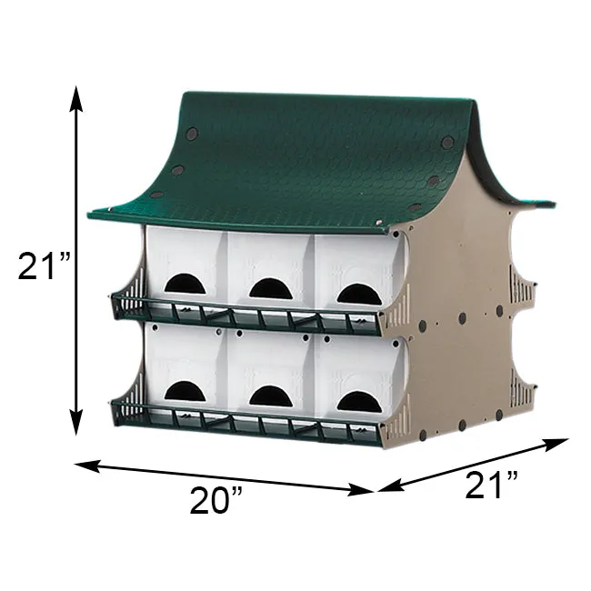S&K 12 Room Purple Martin House Package