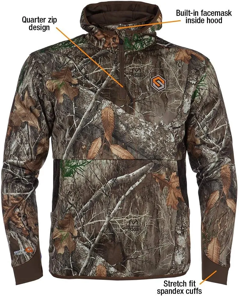ScentLok Savanna Aero Raid Lightweight Odor Control Camo Hunting Hoodie for Men