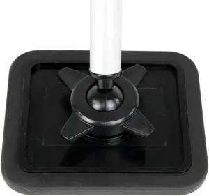SEAMTEC High-Performance Ball Joint telescoping Boat Support Pole Footpad, Black
