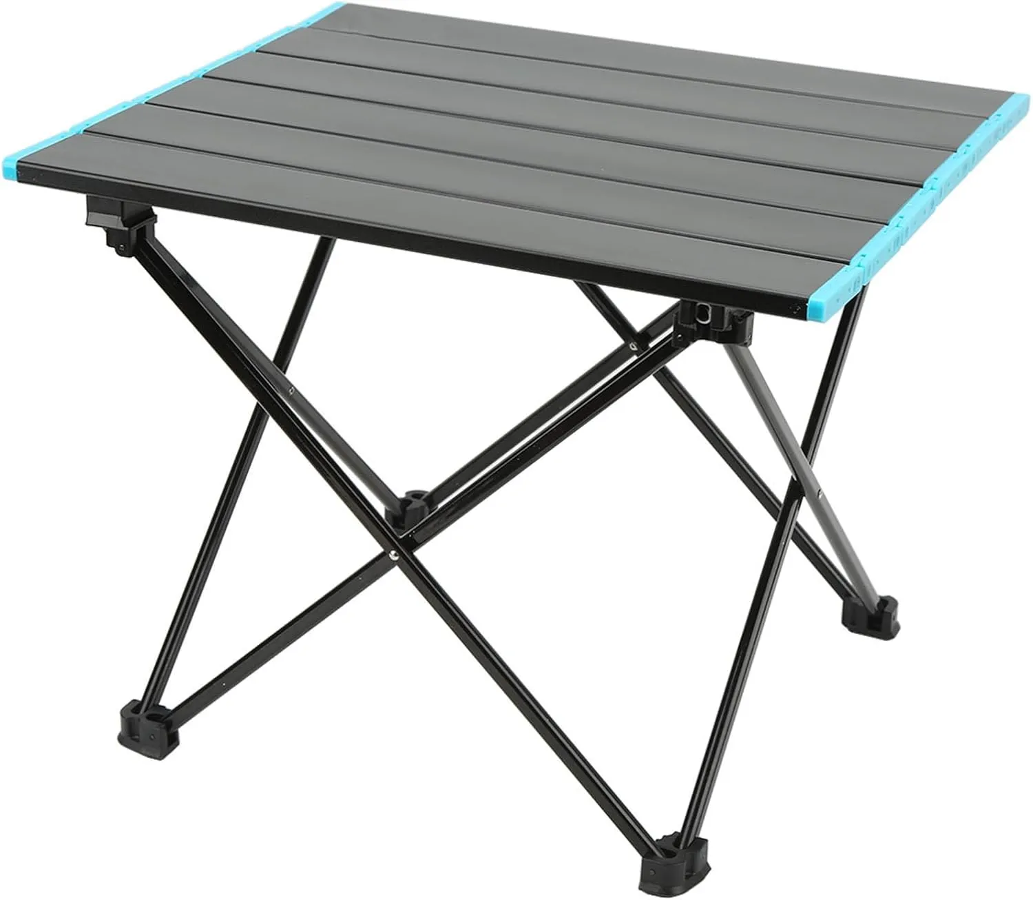 Septpenta Portable Compact Camping Table, Ultralight Aluminum Folding Beach Table Camp, 15Kg/33.06Lb Strong Support, Convenient to Carry and Store for Camping Hiking Backpacking