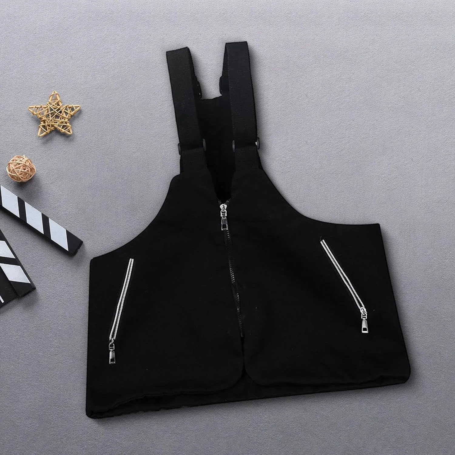 Shoulder Harness Bag Work Vest Wallet for Outdoor Activities