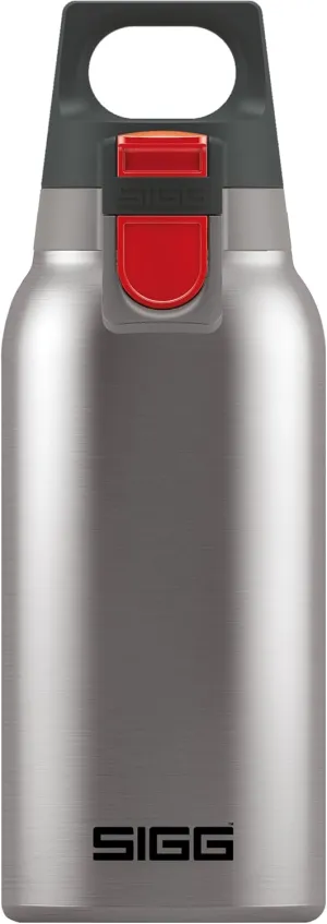 SIGG - Insulated Water Bottle - Thermo Flask Hot & Cold ONE Brushed - with Tea Infuser - Leakproof - BPA Free - 18/8 Stainless Steel - 10 oz