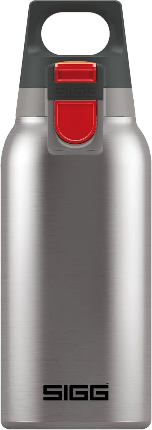SIGG - Insulated Water Bottle - Thermo Flask Hot & Cold ONE Brushed - with Tea Infuser - Leakproof - BPA Free - 18/8 Stainless Steel - 10 oz