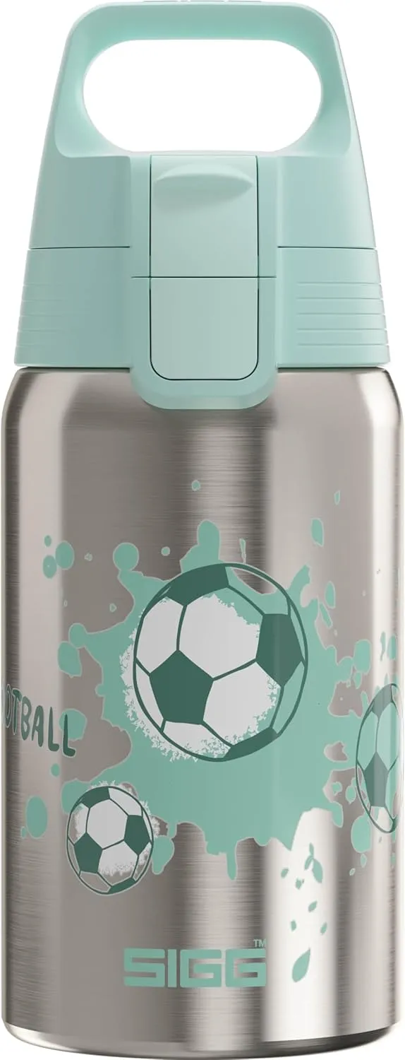 SIGG - Stainless Steel Kids Bottle - Shield One - Suitable For Carbonated Beverages - 17 Oz