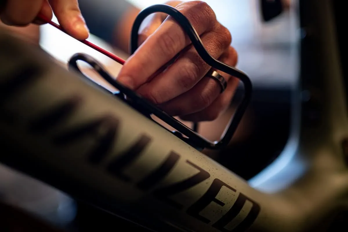 SILCA Sicuro Titanium Water Bottle cage | Cages for Bike with 21mm Fore/AFT Adjustment | Lighter Than Steel and Stronger Than Carbon and Alloy 30g | Hand Bent and Laser Welded in Indiana | USA Made