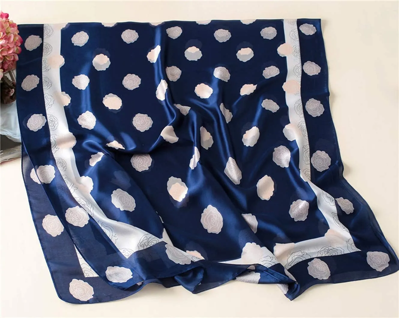 Silk Scarf Mulberry Silk Fashion Scarves Long Lightweight Shawl Wrap …