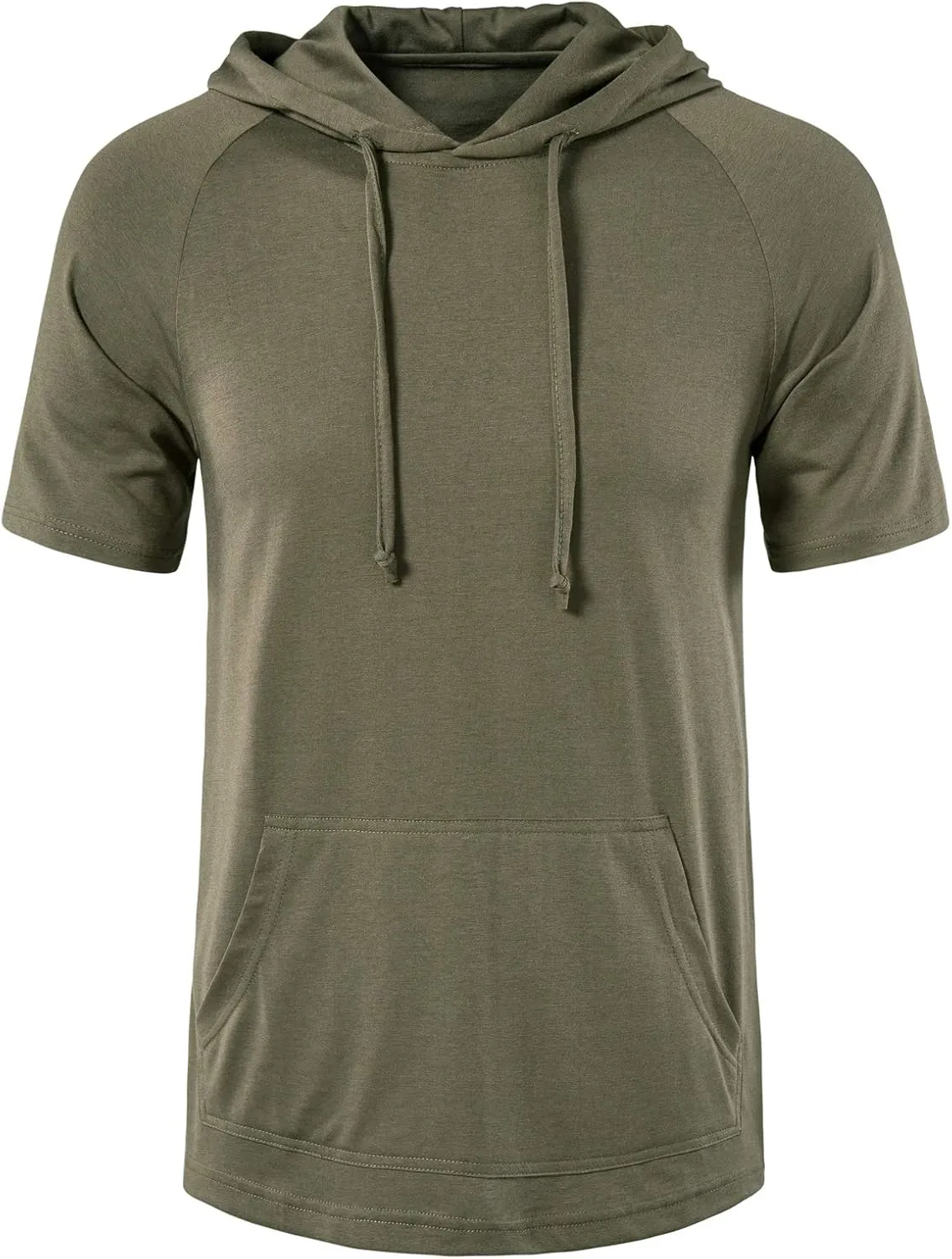 SIR7 Men's Gym Workout Active Long Sleeve Pullover Lightweight Hoodie Casual Hooded Sweatshirts