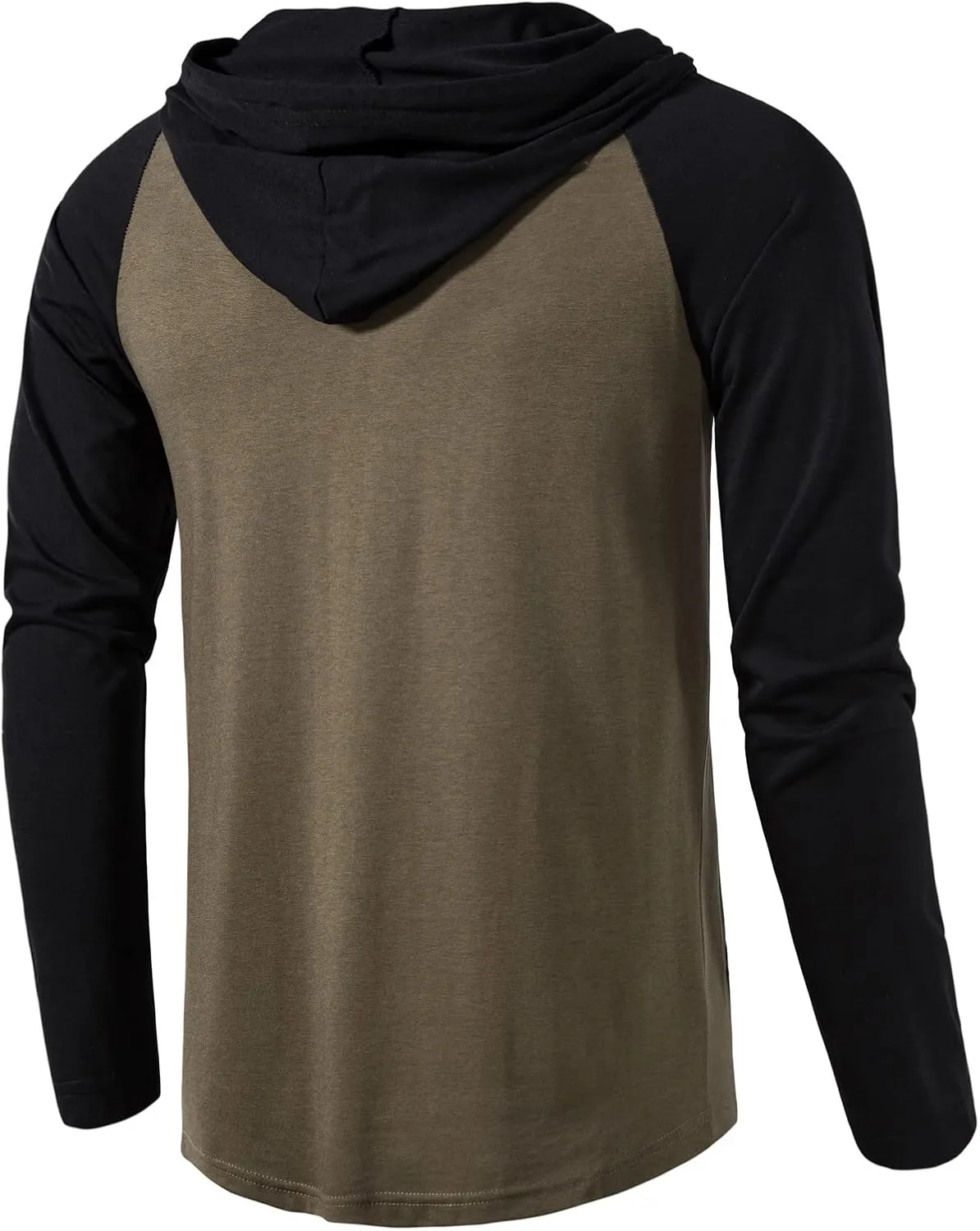 SIR7 Men's Gym Workout Active Long Sleeve Pullover Lightweight Hoodie Casual Hooded Sweatshirts