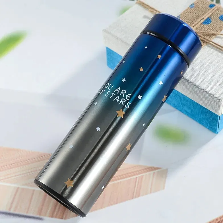 Smart LED Temperature Water Bottle 500ml | Stainless Steel Hot & Cold Bottles with Vacuum Thermos Flask