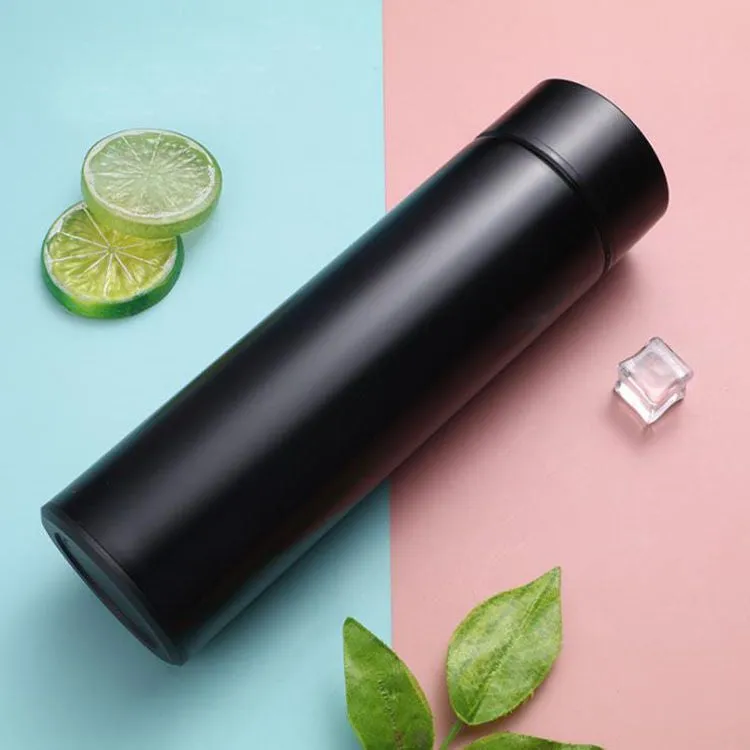 Smart LED Temperature Water Bottle 500ml | Stainless Steel Hot & Cold Bottles with Vacuum Thermos Flask