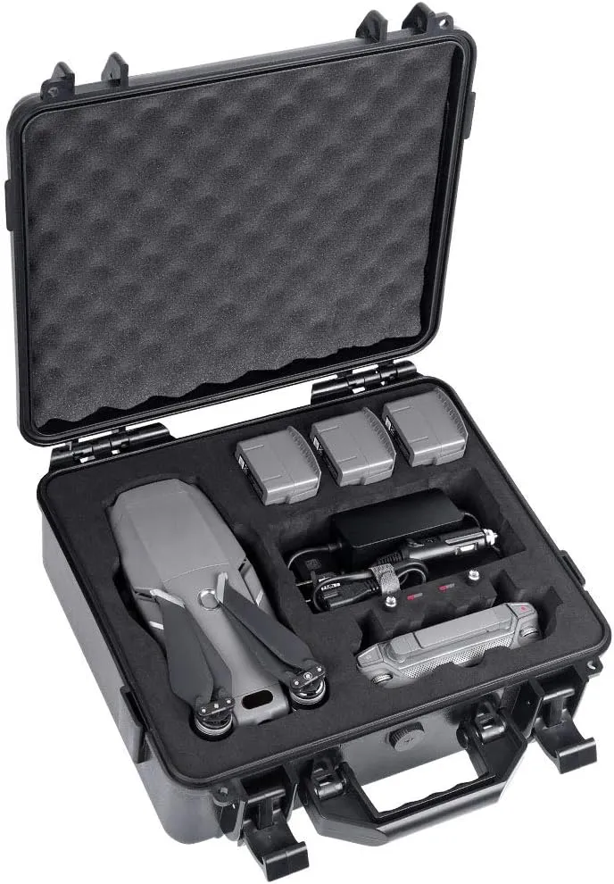 Smatree 13.4L Hard Carrying Case Compatible for DJI Mavic 2 Pro/Mavic 2 Zoom Fly More Combo(Upgrade Edition), Waterproof Hard Case for DJI mavic 2 pro/Zoom and Accessorie(Not fit for Smart Controller)