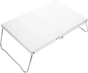 Sosoport 2-in-1 Portable Grill Table and Camping Table Aluminum Alloy Heat Resistant Folding Outdoor BBQ Picnic