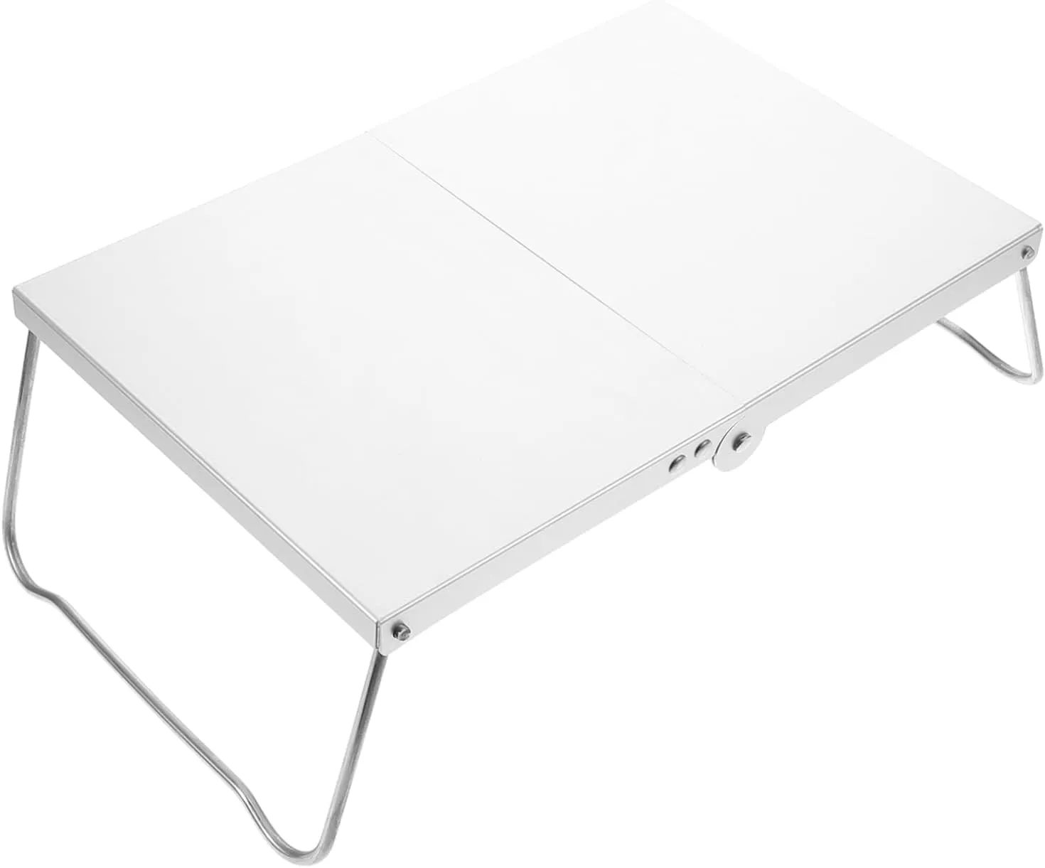 Sosoport 2-in-1 Portable Grill Table and Camping Table Aluminum Alloy Heat Resistant Folding Outdoor BBQ Picnic