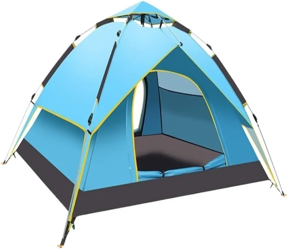 Spacious and Lightweight Fully Automatic Tent Outdoor Thickened Rainproof Double-Layer Tent Camping Sunproof and Stormproof Tent Outdoor Tent