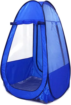 Sports Pop Up Tent for Shade | Personal Single Person Shelter Sport Tents Waterproof for Bad Weather, 2 Clear Sides, 2 Doors for Watching Events Games, for Camping Hiking Fishing Beach Outdoor
