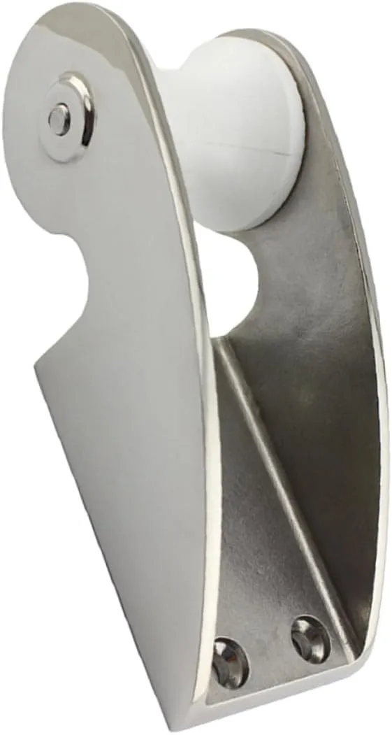 Stainless Steel Bow Anchor Roller Bracket for Boats and Yachts Heavy Duty Lift Roller for Deployment and Retrieval