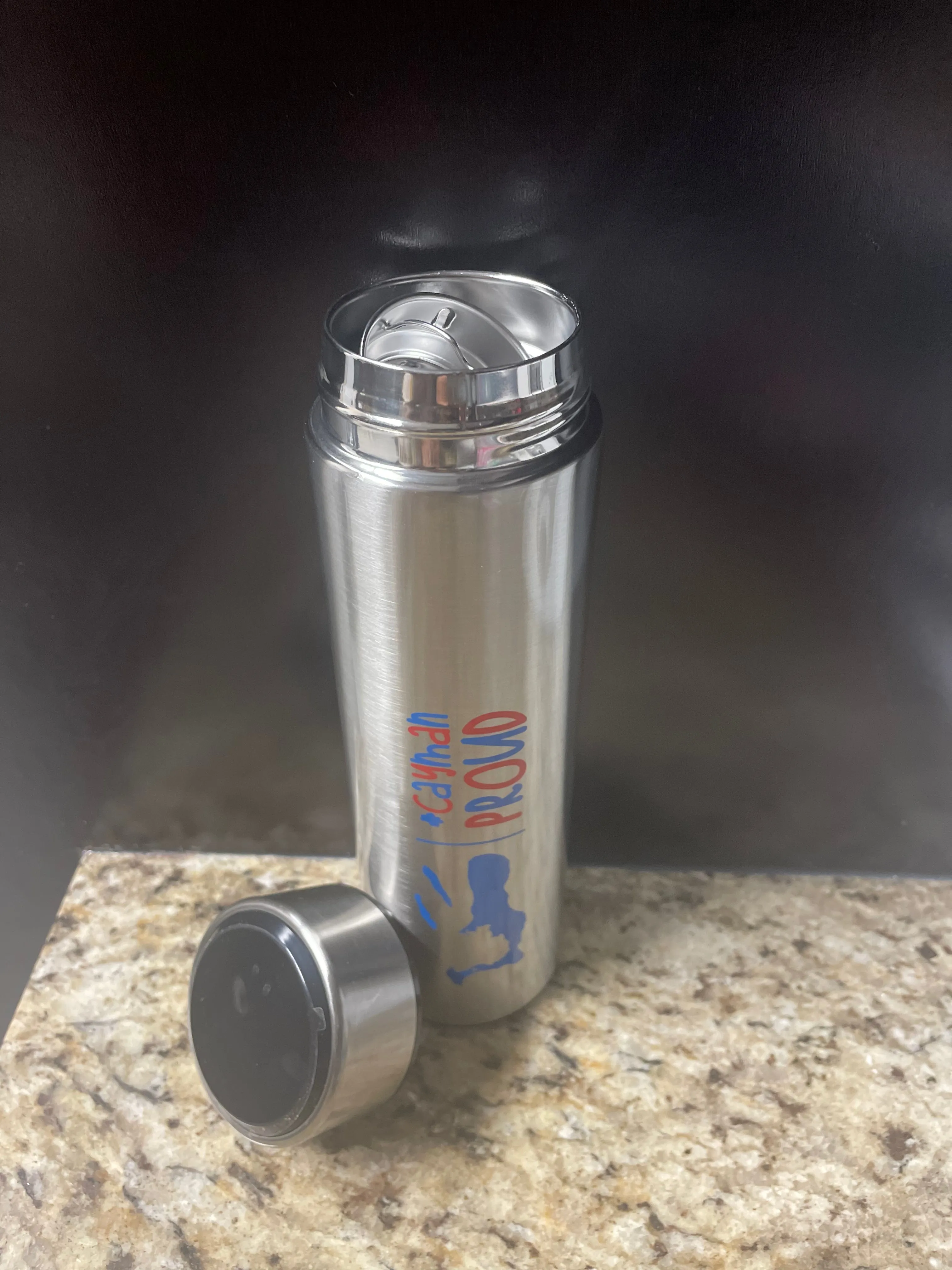 Stainless Steel Diffuser Thermos - Silver