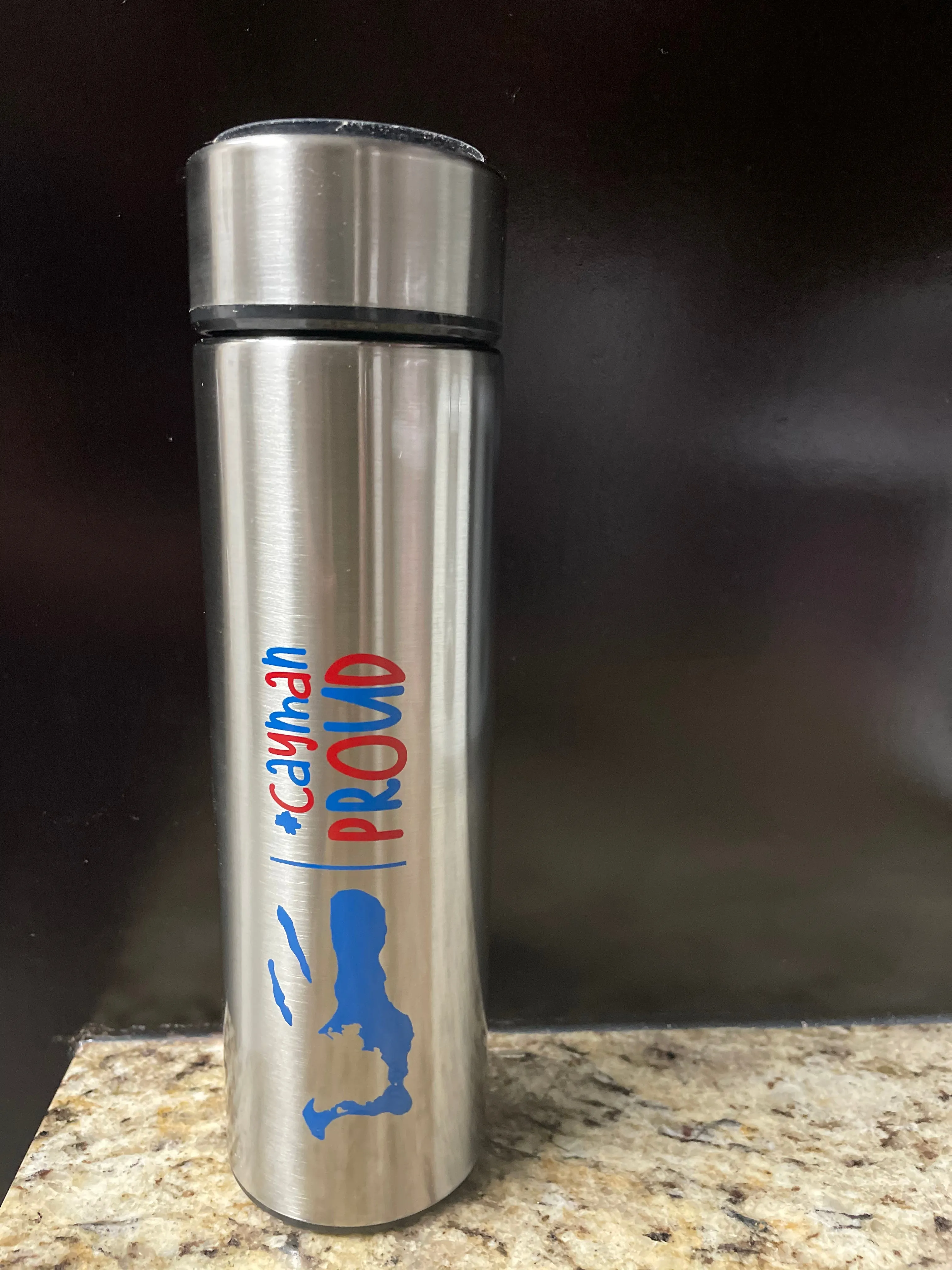 Stainless Steel Diffuser Thermos - Silver