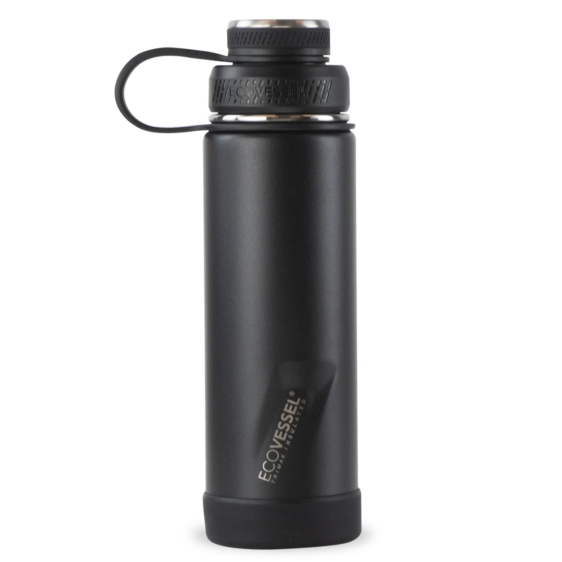 Stainless Steel Insulated Water Bottle - Black