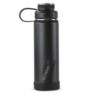 Stainless Steel Insulated Water Bottle - Black