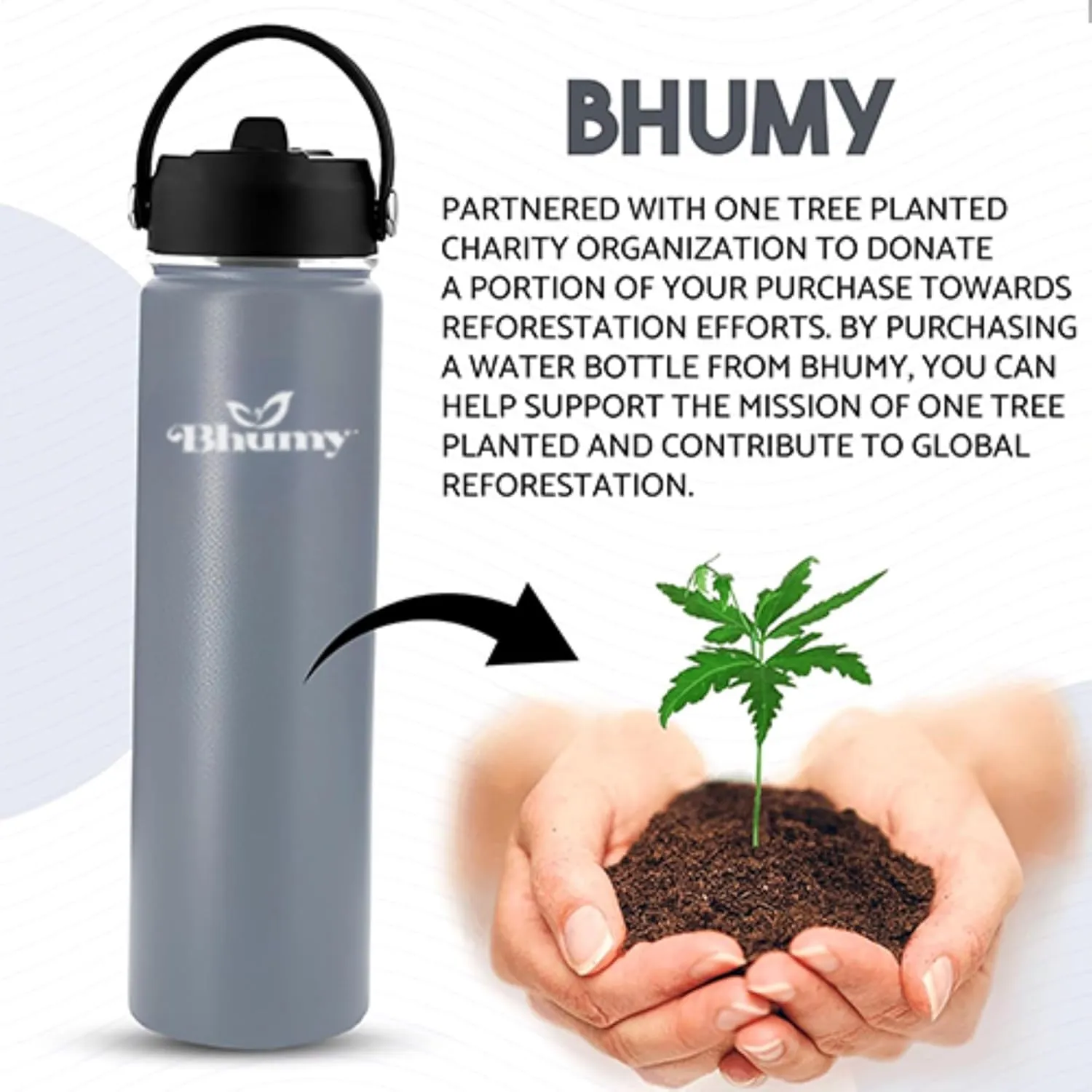Stainless Steel Water Bottle – 24oz Double Wall Stainless Steel Insulated Water Bottle – Water Bottle with Straw and 2 Caps – Leakproof Sports Water Bottle for Gym, Office, Travel