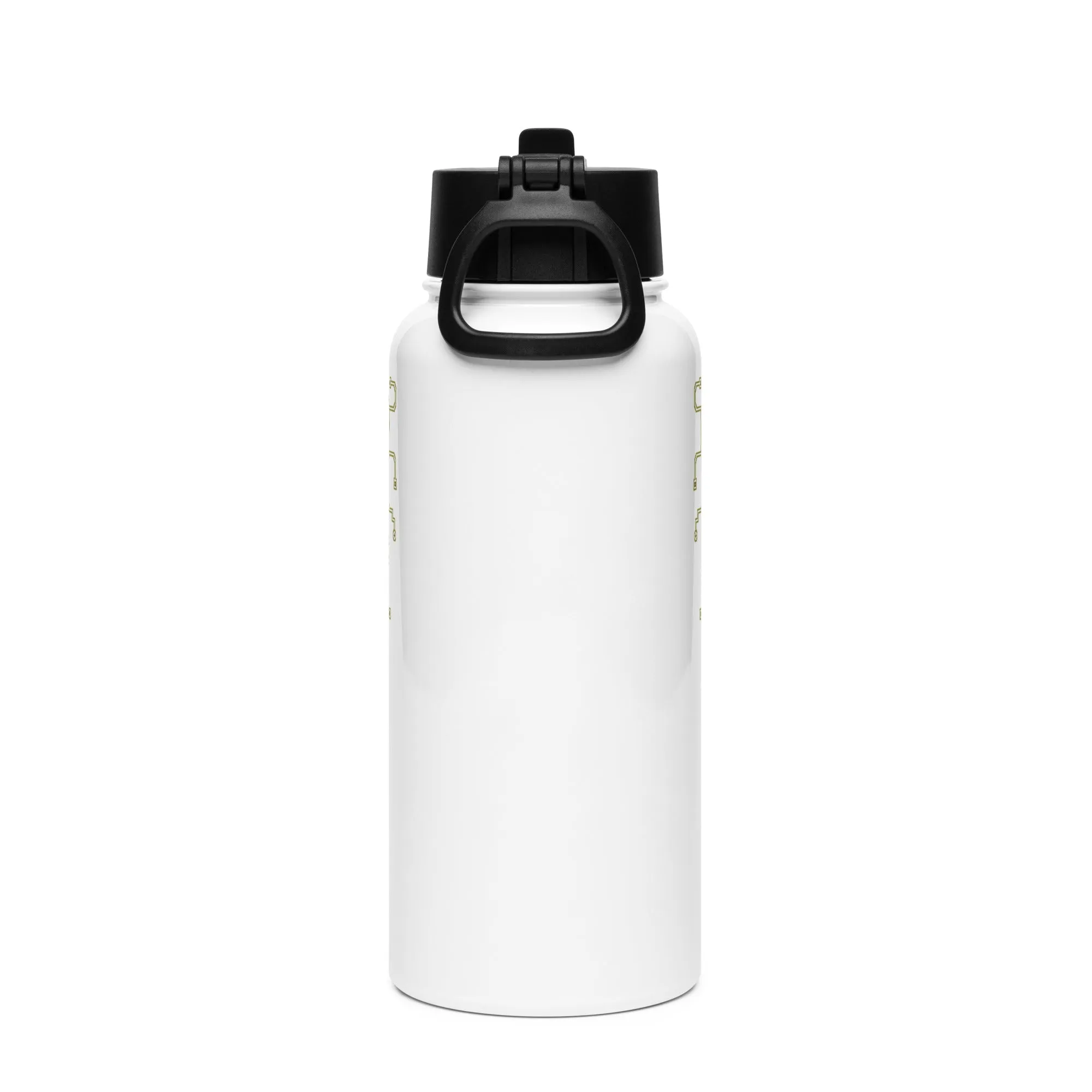 Stainless steel water bottle - Shipibo Butterfly
