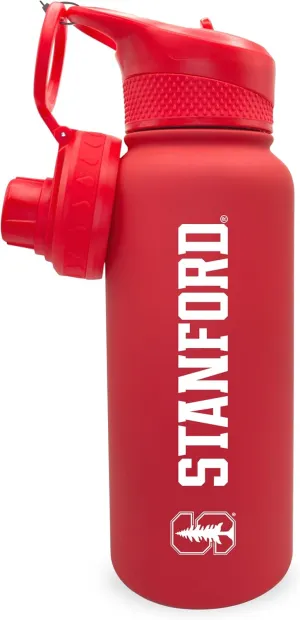 Stanford University 34oz Stainless Steel Bottle with 2 Lids - Red