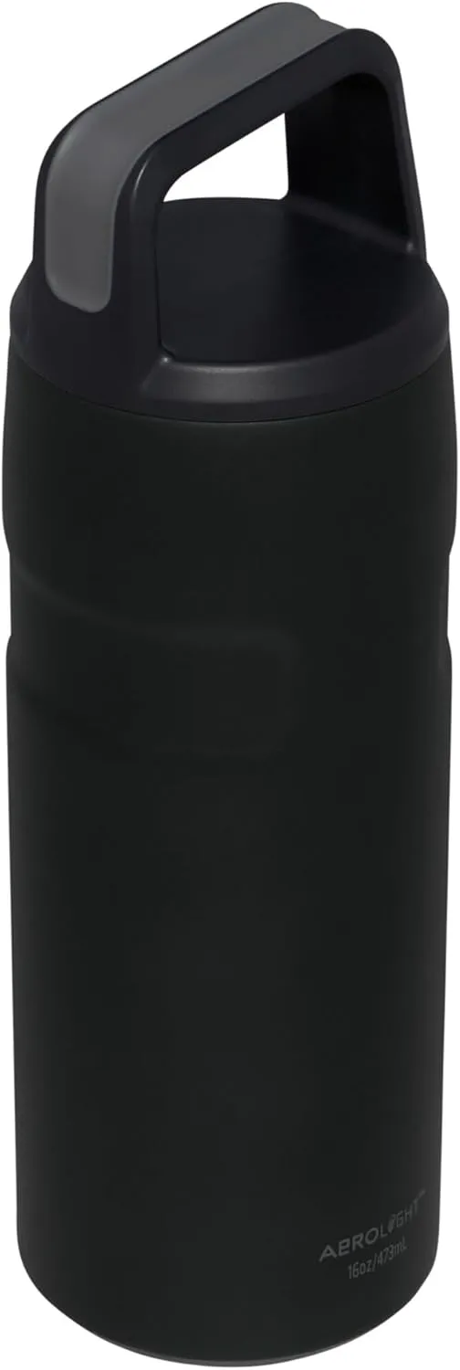 Stanley IceFlow Cap and Carry Water Bottle | Wide Mouth Twist Lid | Lightweight & Leakproof for Travel & Sports | Insulated Stainless Steel | BPA-Free