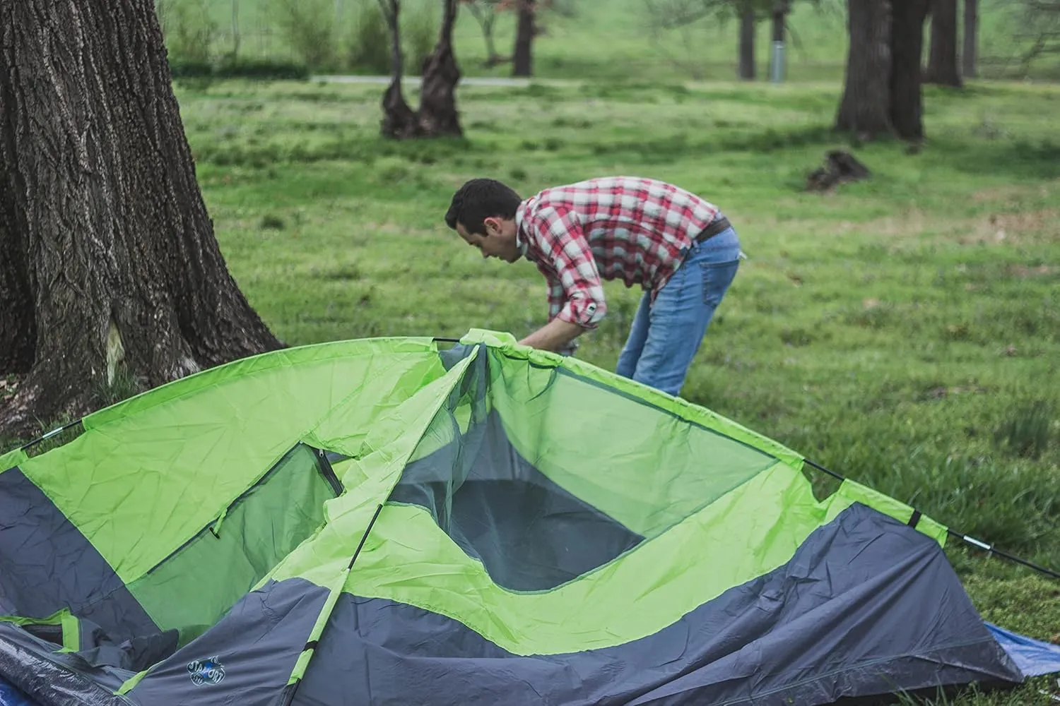 Stansport 4 Person Camping Tent