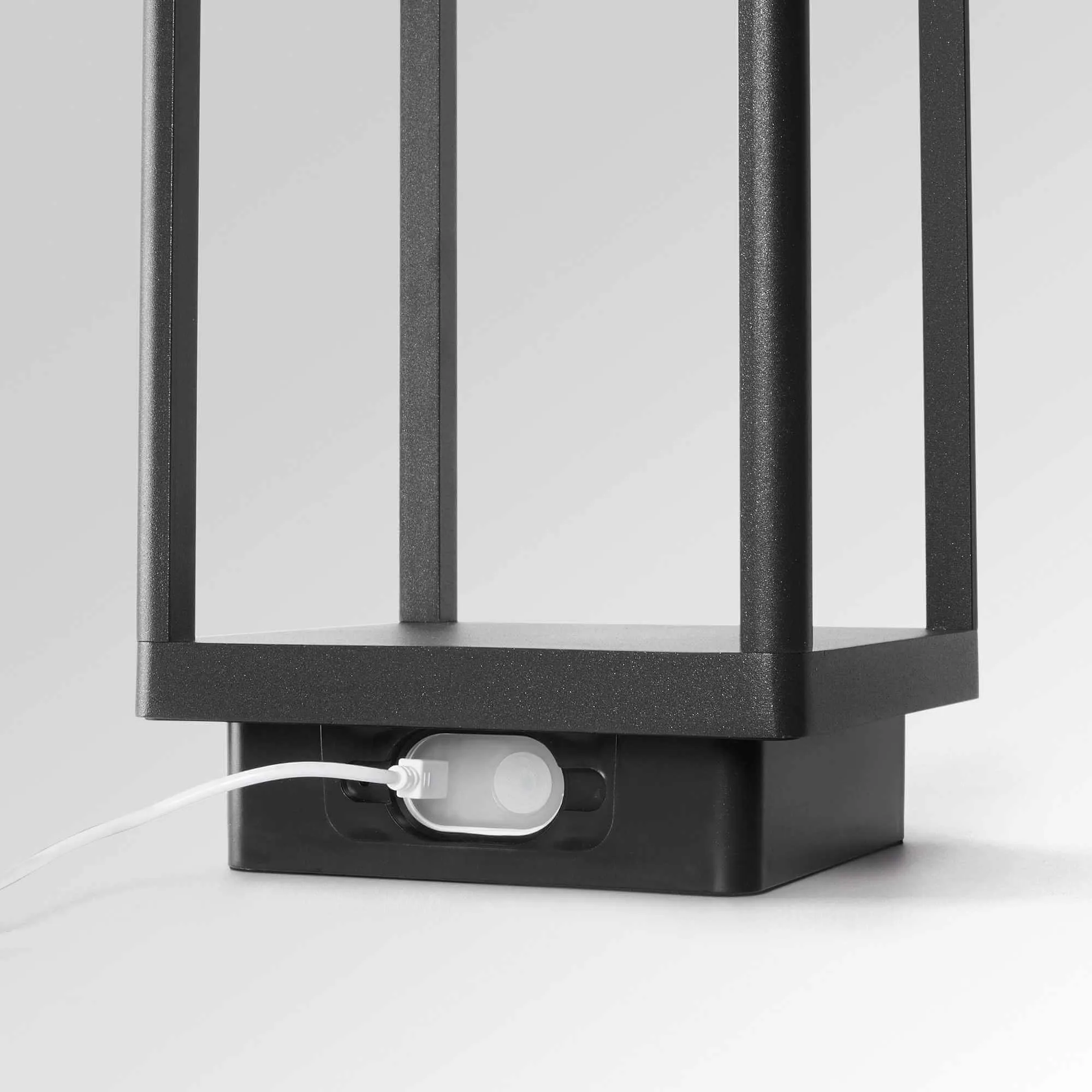 STARDUST: Black Rechargeable Portable Outdoor Lantern