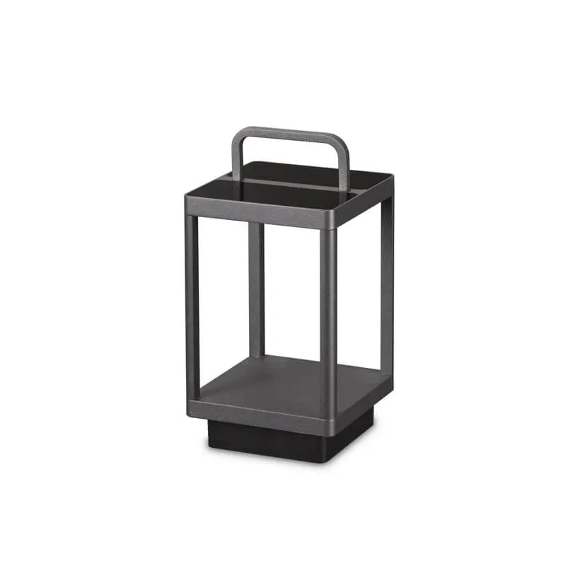 STARDUST: Black Rechargeable Portable Outdoor Lantern