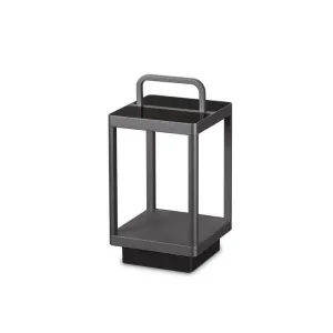 STARDUST: Black Rechargeable Portable Outdoor Lantern