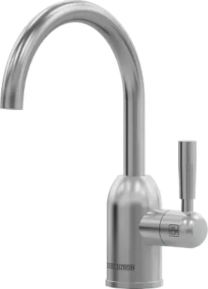 Stiebel Eltron 203886 UltraHot Mono-Tap Model Mono N1B Faucet, Brushed Nickel; Stainless Steel; Anti Scald, Hot Water Only; Single Handle; Non-pressurized Tap