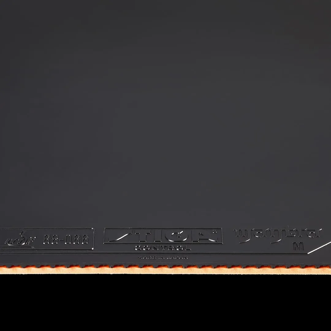 Stiga Mantra Control Table Tennis Rubber | Medium Hard Professional Table Tennis Sheet for Maximum Speed & Control - Made in Japan