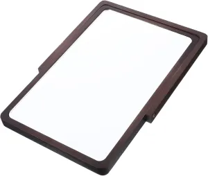 Sturdy Wooden Table Mirror Portable Makeup Mirror for Home Office Skincare