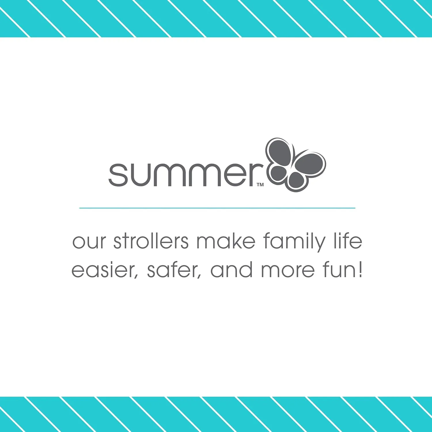 Summer Infant 3Dlite  Convenience Stroller, Lightweight Umbrella Stroller with Oversized Canopy, Extra-Large Storage and Compact Fold, Black