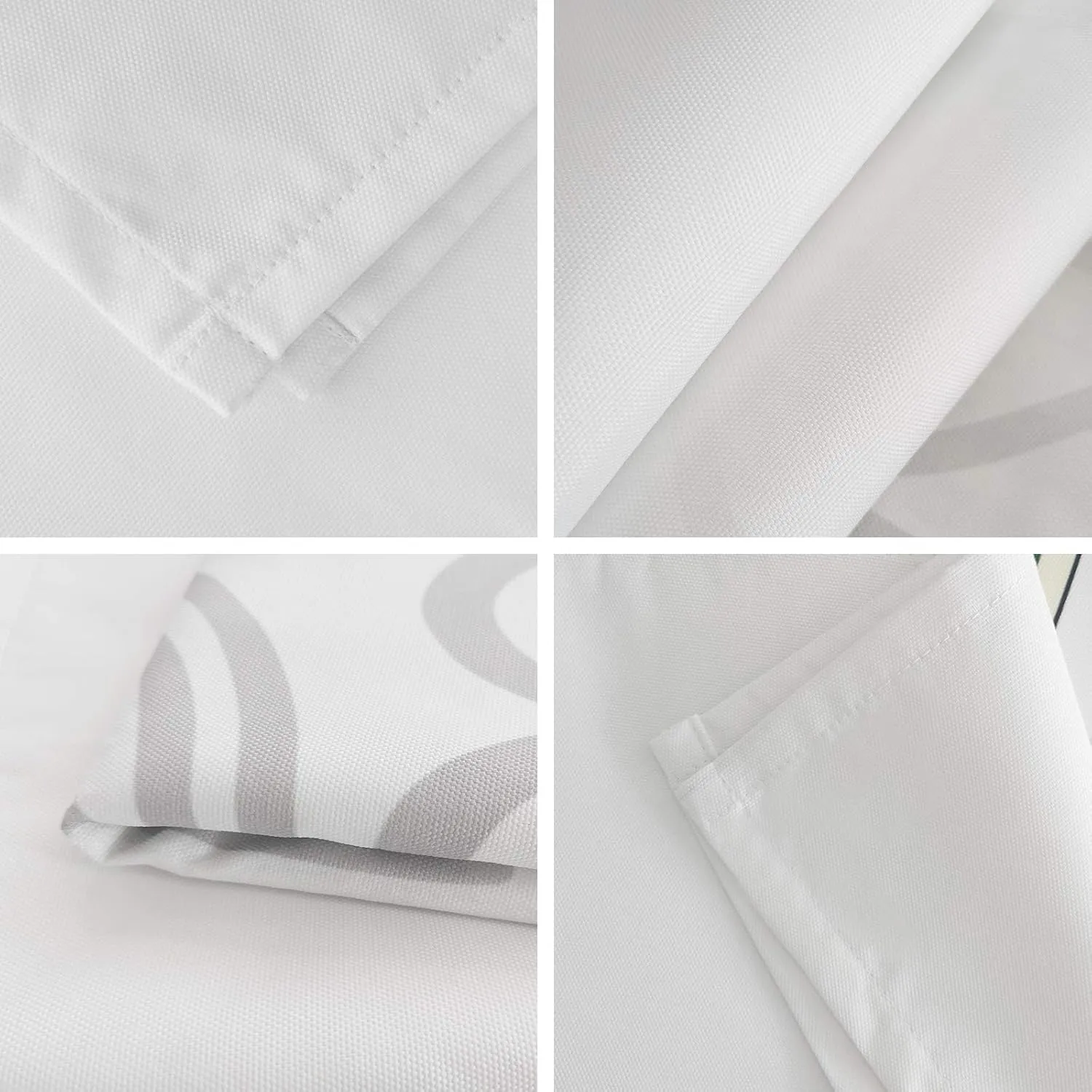 Summer Table Runners 36 Inches Long Slippers Coconut Swimming Ring Table Runner for Family Dinner/Wedding/Outdoor Indoor Party, Cotton-Polyester Blend Dresser Scarf Table Decorations