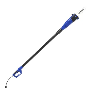 Sun Joe SWJ804E-SJB Telescoping Electric Pole Saw | 8-Inch (Blue)