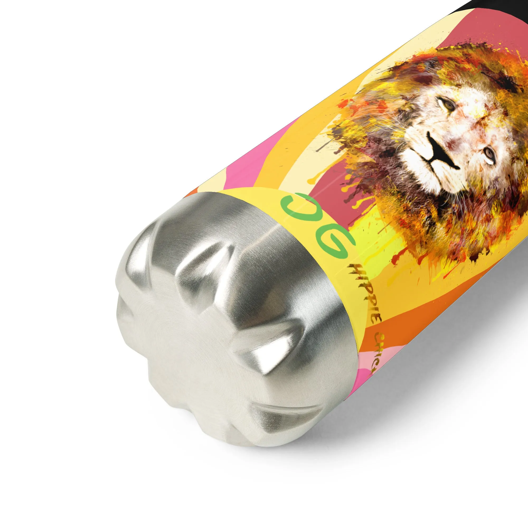 Sun Rays Stainless Steel Water Bottle