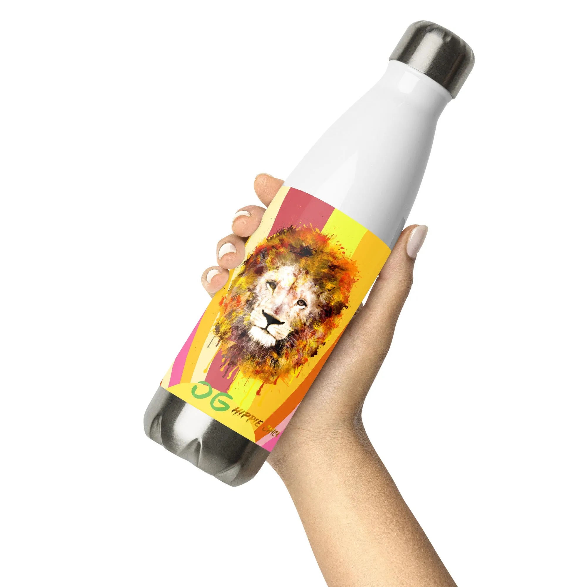 Sun Rays Stainless Steel Water Bottle