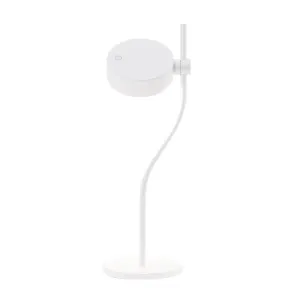 Super O Portable Table Lamp in White