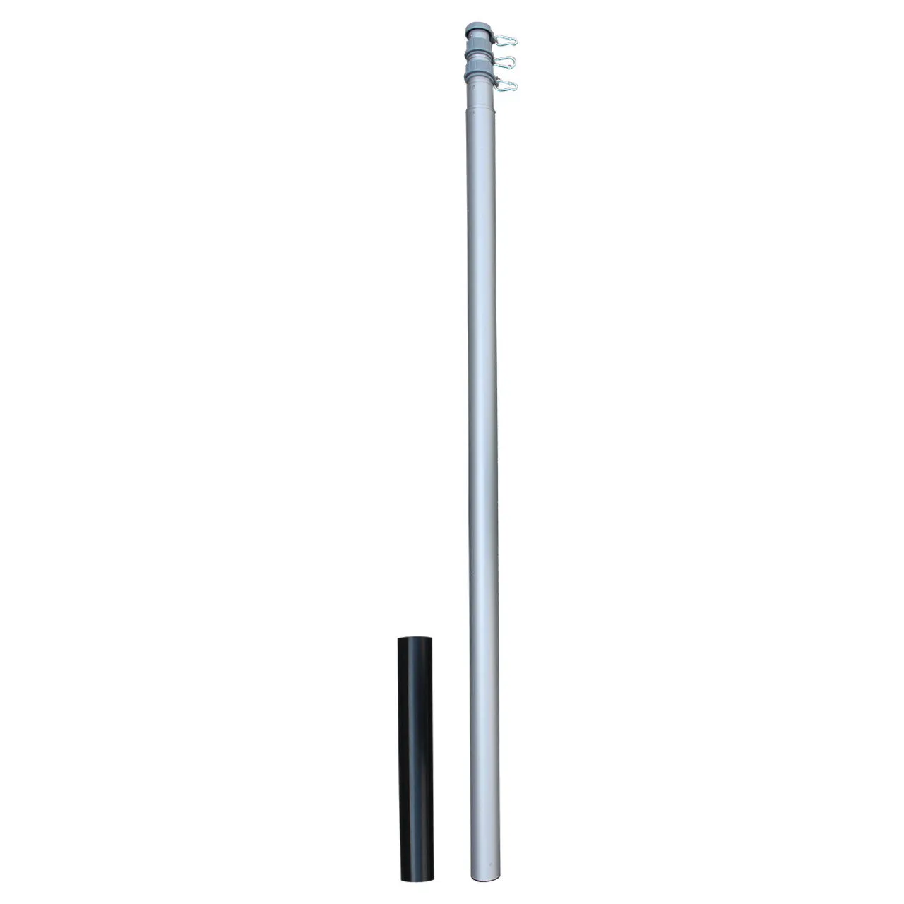 Super Tough 18ft Telescoping Flagpole with sewn nylon US made flag Bundle