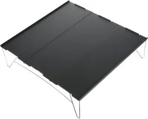 SUPVOX Portable Folding Table Aluminum Camping Picnic BBQ Outdoor Beach Table