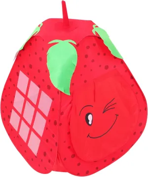 SUPVOX Strawberry Tent Portable Indoor Game House for Foldable Play Tent for Ages and Easy to Clean Design for Creative Play and Imagination Development