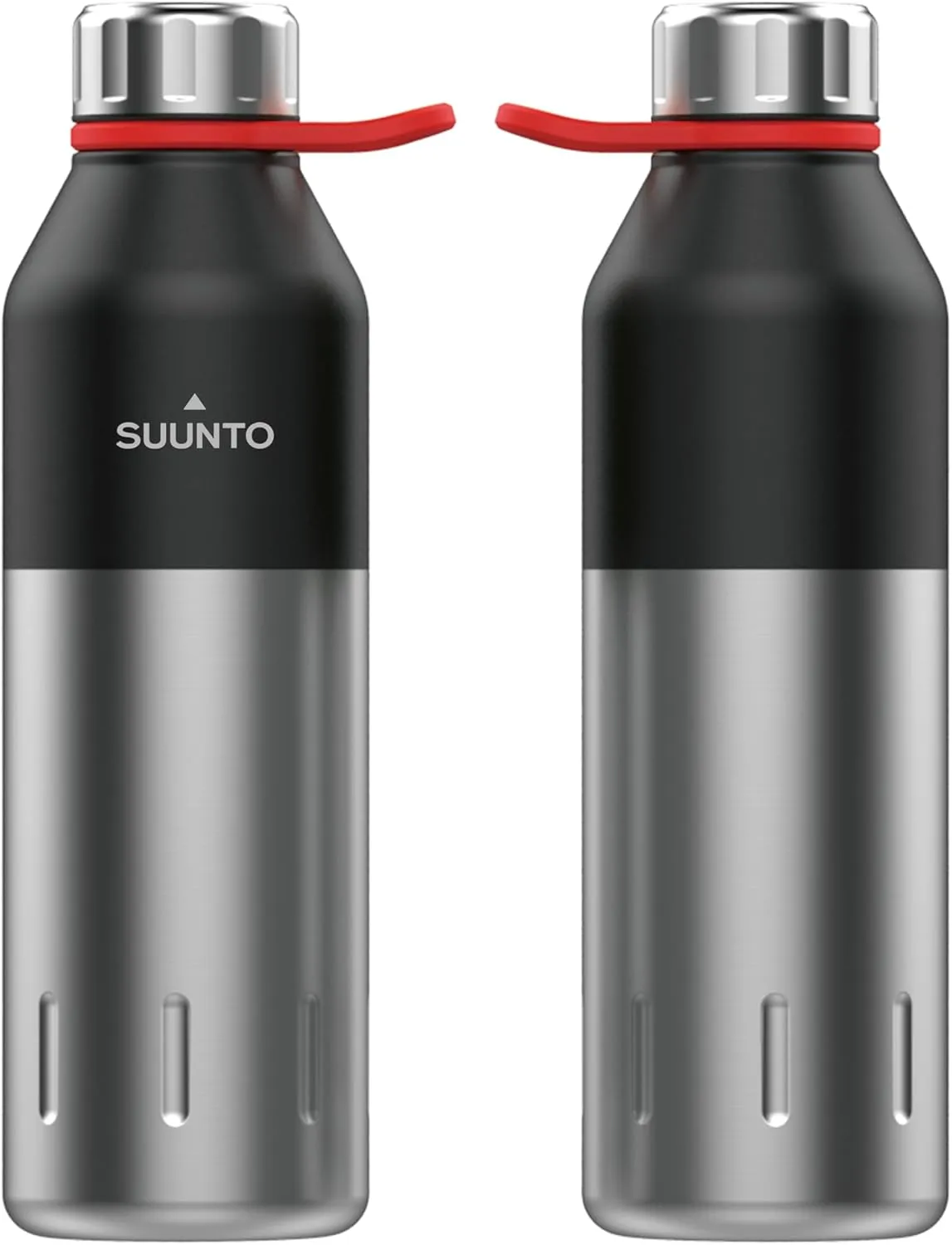 SUUNTO Stainless Steel Sports Water Bottle Black