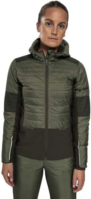 Swix Women's Insulated Wind Protection Weather-Resistant Winter Training Cross Country Skiing Horizon Jacket