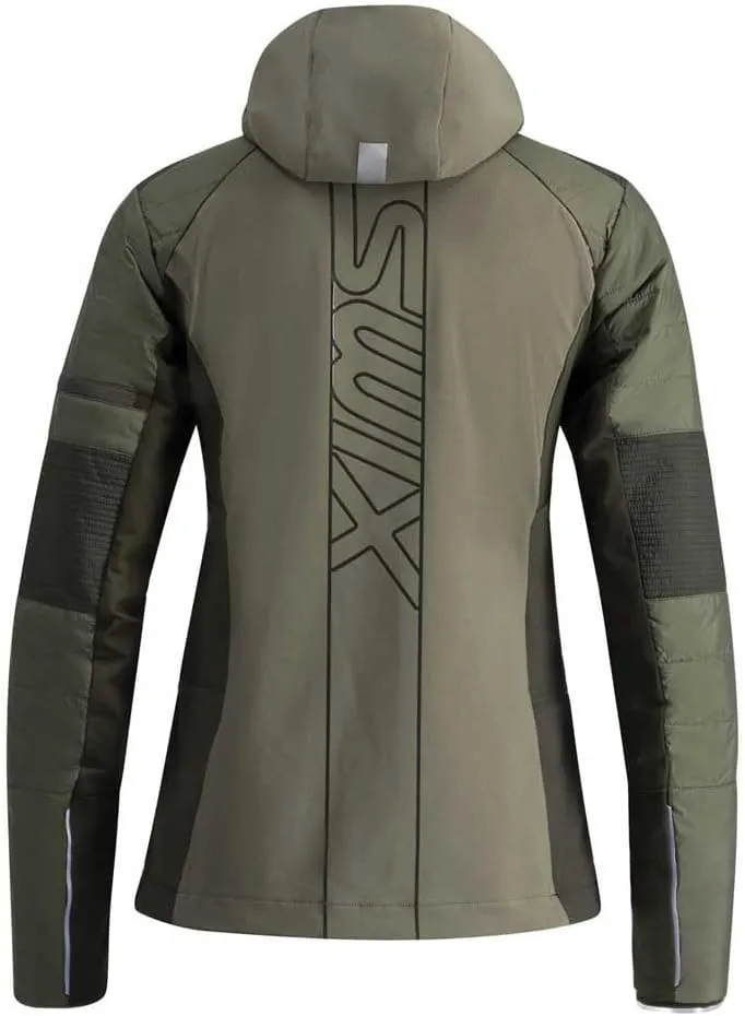 Swix Women's Insulated Wind Protection Weather-Resistant Winter Training Cross Country Skiing Horizon Jacket