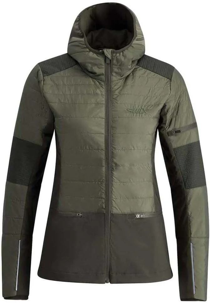 Swix Women's Insulated Wind Protection Weather-Resistant Winter Training Cross Country Skiing Horizon Jacket